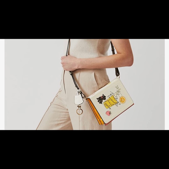 NWT Radley London Book Street Fruit Small Flapover Crossbody - Picture 4 of 13